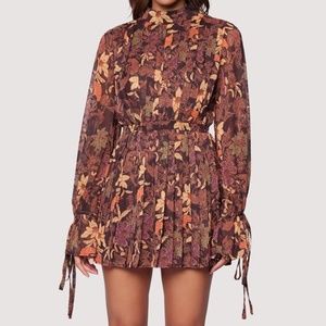 WILD BERGAMONT MINI DRESS